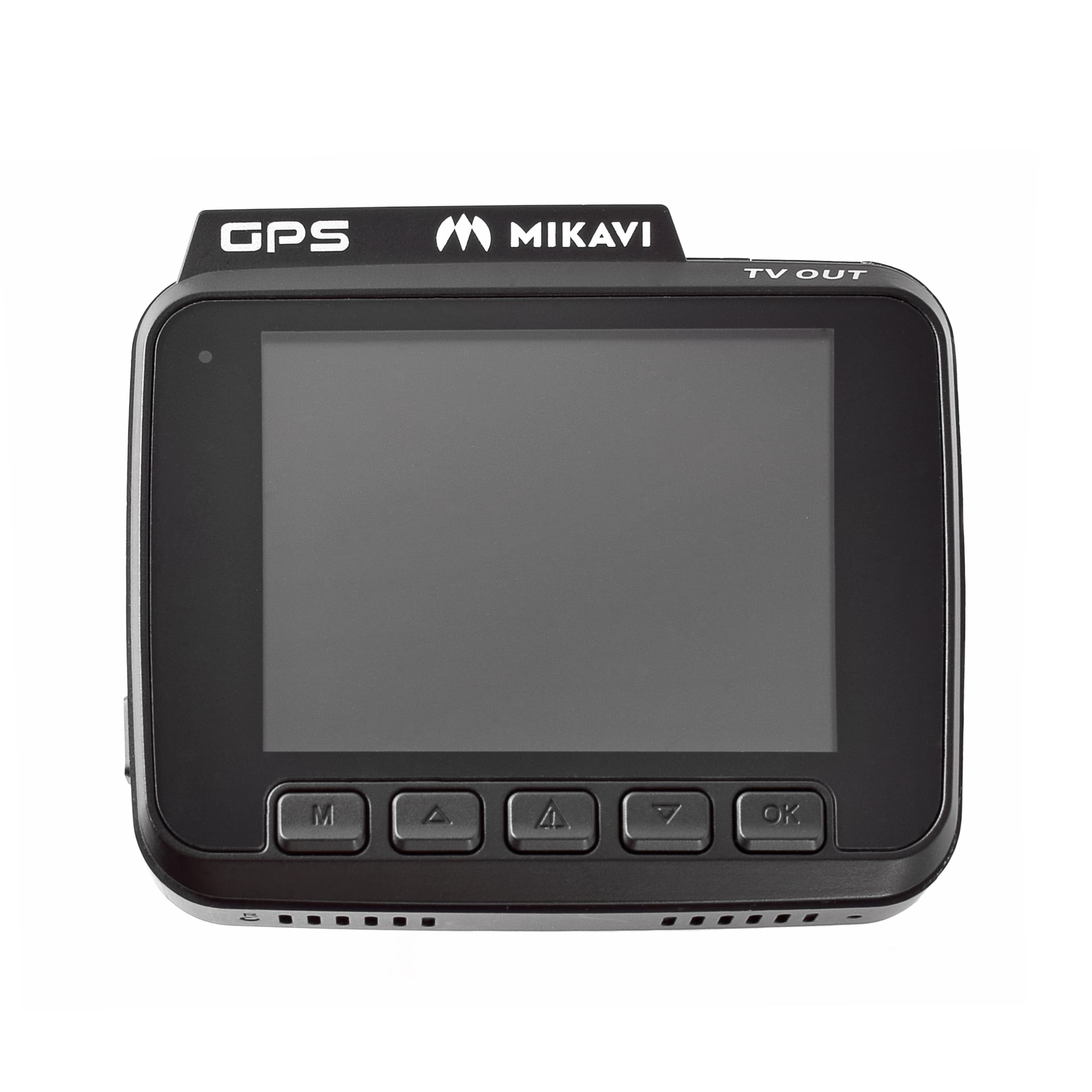 Mikavi PQ3 widok od tyłu z ekranem LCD i przyciskami nawigacyjnymi oraz modułem GPS