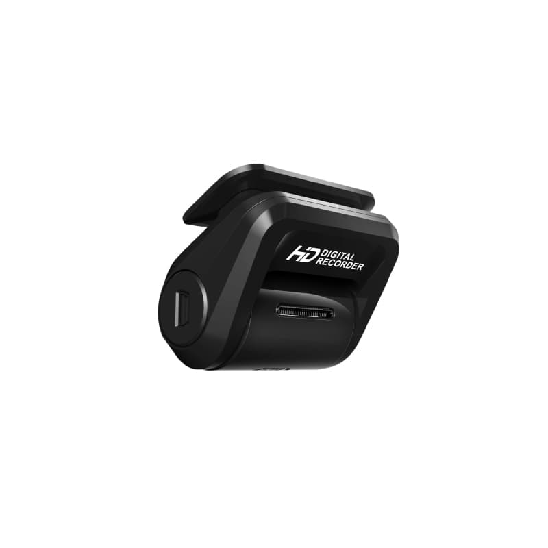 Kamera tylna Mikavi PQ4 Dual widok od tyłu z napisem HD Digital Recorder i złączem USB-C