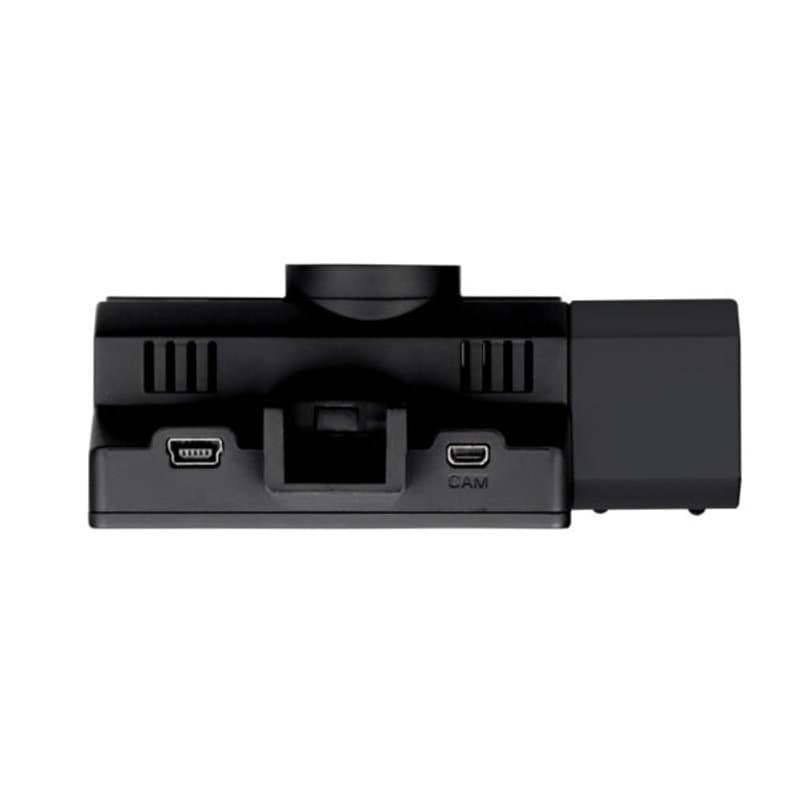 Mikavi PQ6 3CH widok z dołu ze złączem USB, slotem microSD i wejściem kamery tylnej