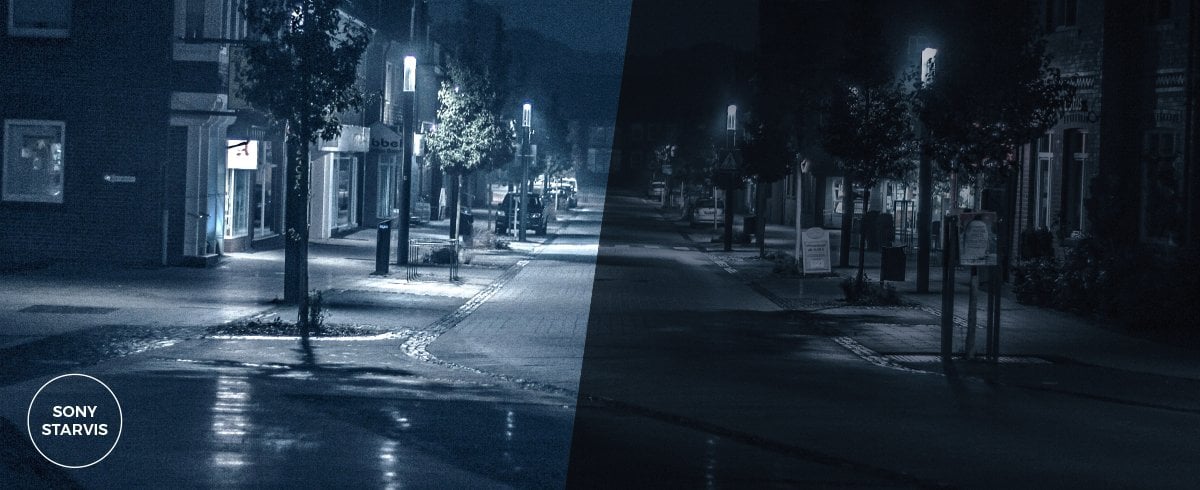 Mikavi PQ4 - porównanie jakości obrazu w nocy z sensorem Sony STARVIS